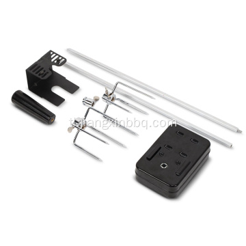 Universal BBQ Rotisserie Kit na may DC motor